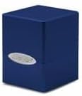 Pacific Satin Cube Deck Box Blue