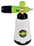 Foam Cannon, Heavy Duty Car Foam Blaster Wide Neck Adjustable Snow Foam Lance and Thick Foam for Pressure Washer with 1/4" Quick Connector,1L Bottle