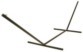 The Hamptons Collection 15' Center Beam Bronze Indoor/Outdoor Steel 2-Point Hammock Stand