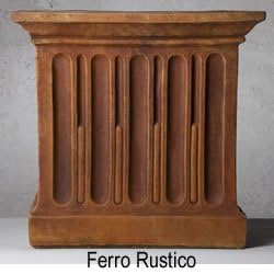 Campania International FT-34-FR Platia Fountain, Ferro Rustico Finish