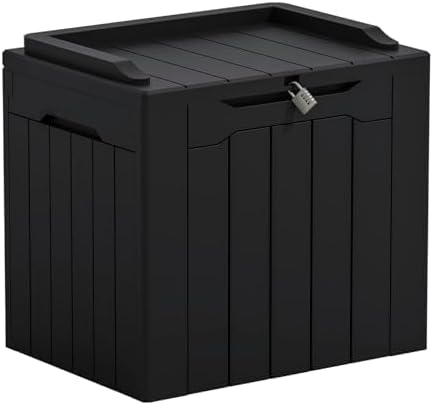 Greesum Deck Box and Outdoor Trash Can