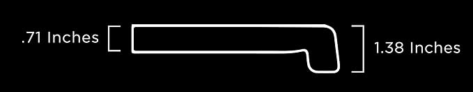 36" Diameter Charcoal, Indoor/Outdoor All-Season EnduroTop Table Top with Umbrella Hole