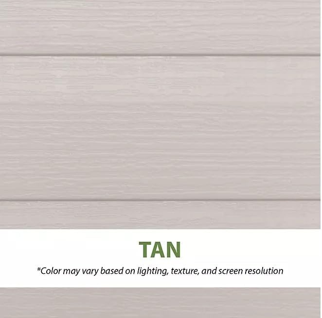 Heavy Duty Large Outdoor Deck/Storage Box, 130 Gallon Capacity, (Desert Sand, 2)
