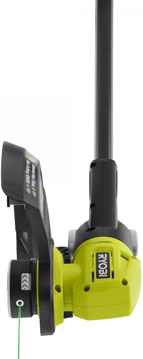 RYOBI 18V ONE+ 13"" String Grass Trimmer/Edger Kit with Battery (Renwed), GREEN