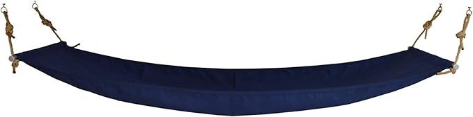 Full Hammock with Mounting Hardware, Navy Blue