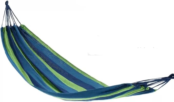 Outdoor Hammock Anti-Rollover Travel Camping Portable Hammock Hanging Chair Outdoor Portable Camping Travel Equipment (Color : Green, Size : 190 * 80cm)