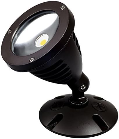 TOPELE LED Flood Light, Security Light, Spot Light 13.5W(100W Halogen Bulb Equivalent), Waterproof IP65, 1000lm, 3000K, Adjustable Head, ETL Listed, Brown