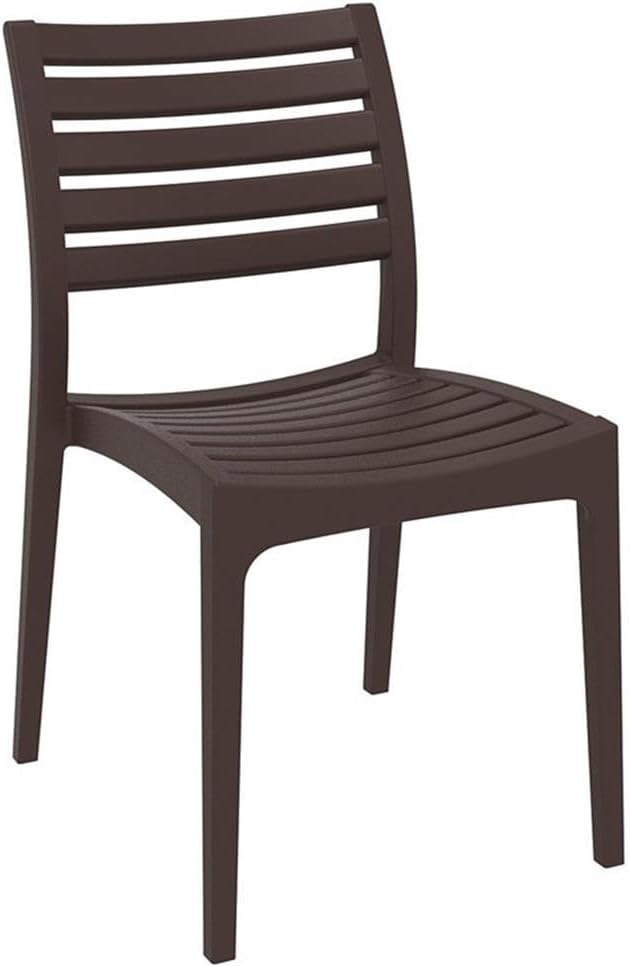 Compamia Ares 7 Piece Patio Dining Set in Brown, Commercial Grade