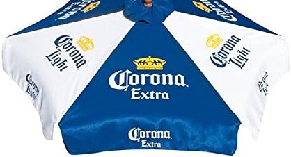Corona Extra Light Beer Patio Umbrella Market Style NEW