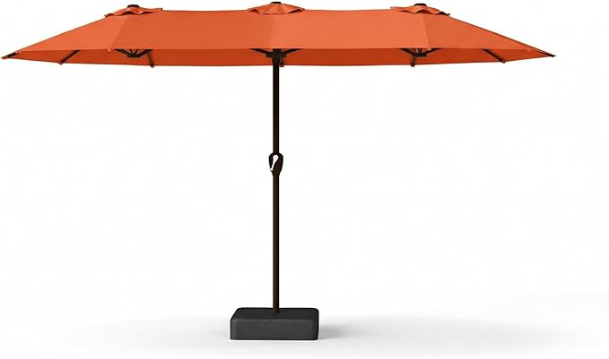 15FT Large Patio Umbrella with Base Included