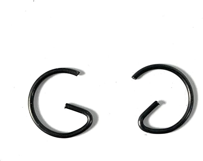 Piston Kit with Ring Pin Clip for 2HP 2-Stroke 2-Cycle 63CC 64CC Gas Generator (64cc)