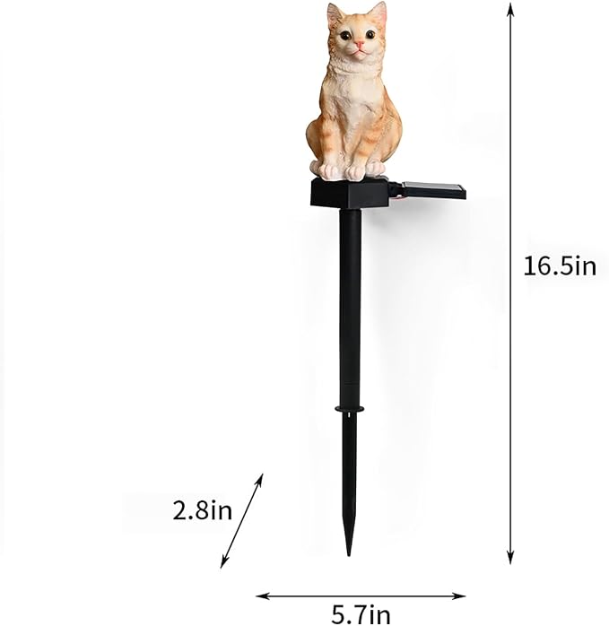 Solar Powered Garden Owl Decor Outdoor Yard Statues Outside Lawn Ornaments | Snowy Owl Figurine Patio Decorative Stake Waterproof LED Halloween Decorations Bird Lights for Landscaping Backyard Flowerbed