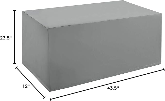 Modway Immerse All-Weather Outdoor Patio Furniture Cover for Use With Convene / Sojourn / Summon Coffee Table