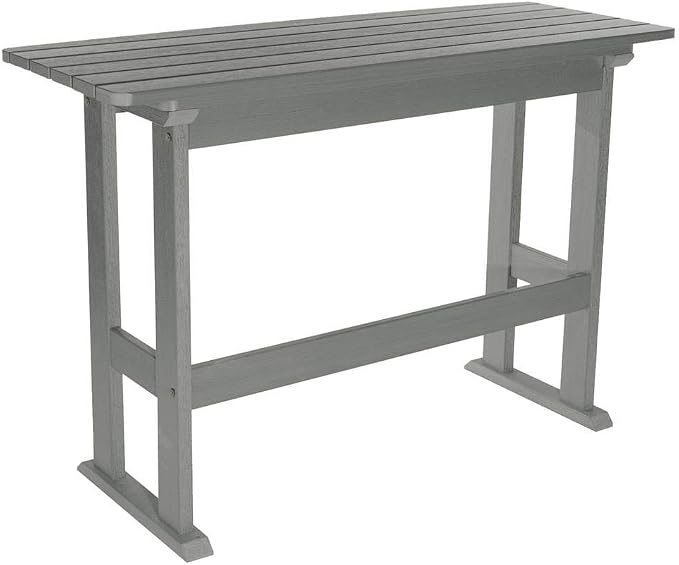 highwood Lehigh Counter Height Balcony Table, Coastal Teak