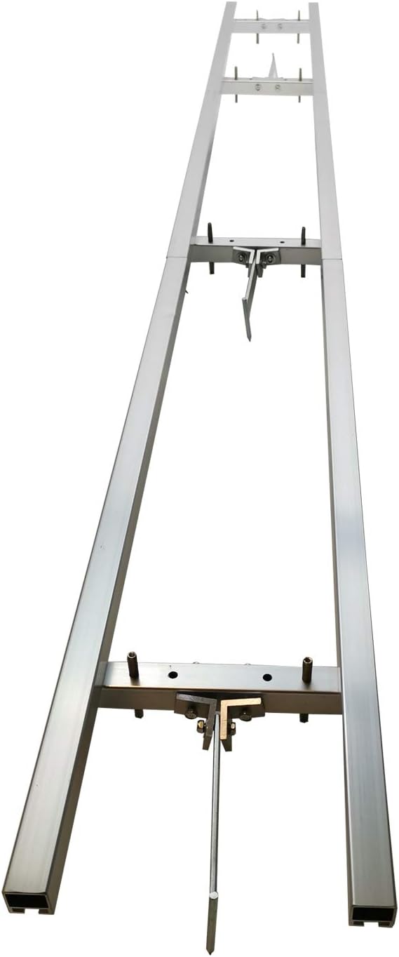 12 FT Rail Mill Guide System 4 Crossbar Kits Work with Chainsaw Mill
