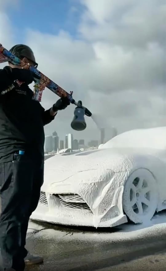 MAS-Chin-Gun MaxFoam Grafitti Engineered to Tackle pressures up to 5000 PSI effortlessly.