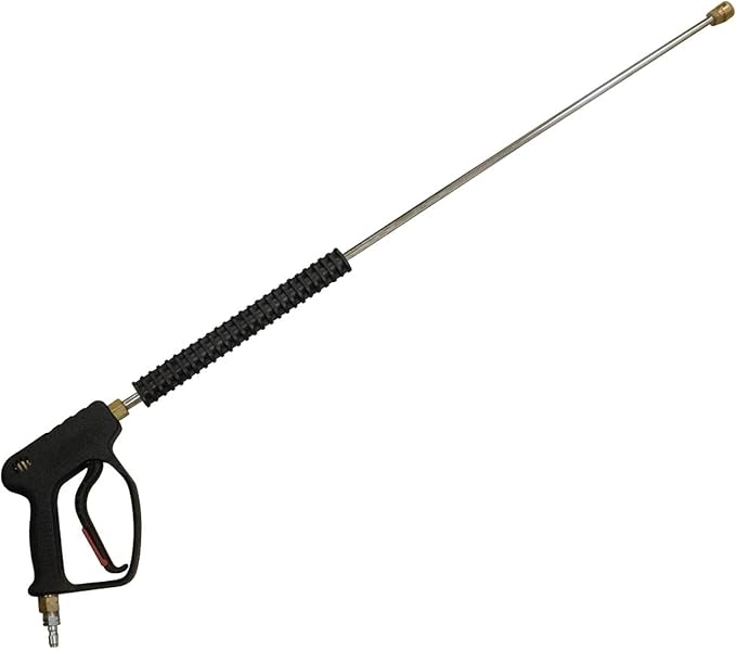 Stens 758-794 Pressure Washer Gun Kit for Entry Rear, Gallons Per Minute 10.500, Inlet 3/8", Inlet Thread Type Plug, Max Temperature 300°F, Outlet 1/4", Outlet Thread Type Coupler