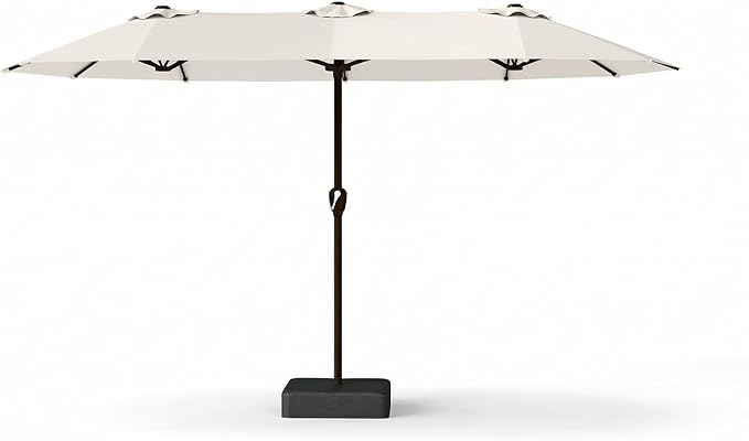 15FT Large Patio Umbrella with Base Included