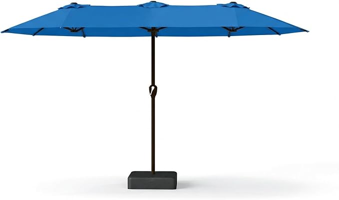 15FT Large Patio Umbrella with Base Included