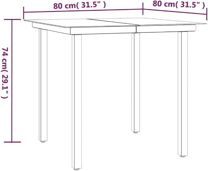 3 Piece Patio Dining Set with Cushions Gray Poly Rattan Outdoor Bistro Table and 2 Chairs for Garden Backyard Deck Patio Furniture with Tempered Glass Top Navy Blue Cushions