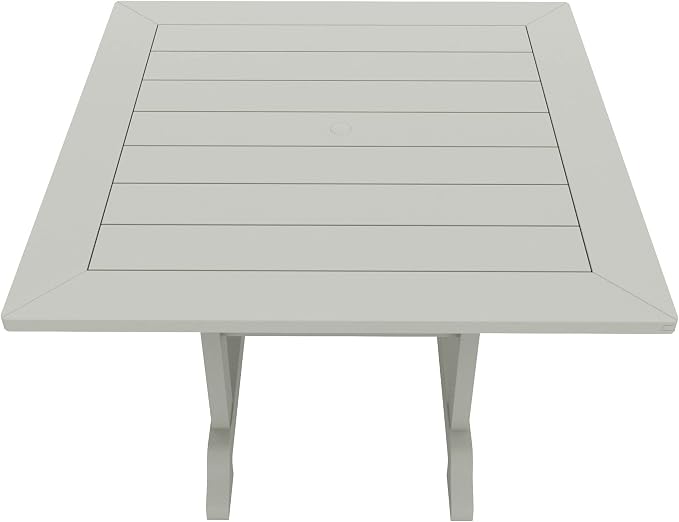HDPE Laguna 43" Square Dining Table,Sand