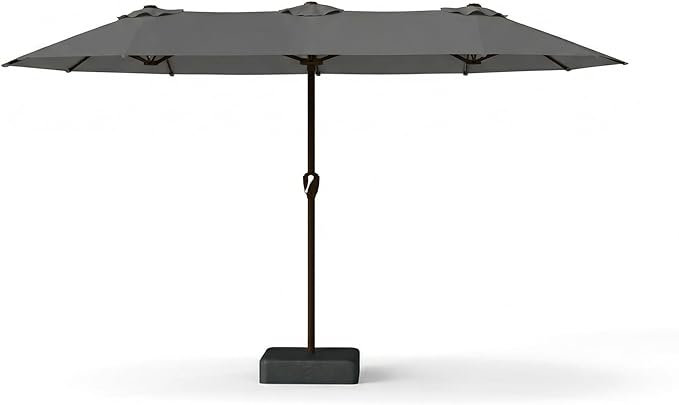 15FT Large Patio Umbrella with Base Included