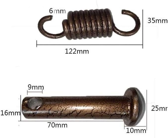 Hammock Chair Ultimate Hanging Kit-500 LB Capacity Hammock Spring and Plug for Hanging Basket Chairs Hammock and Porch Swings