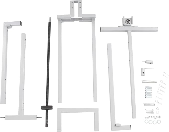Lawn Mower Lift, 29 Inch Lawn Mower Lift Tool Adjustable Movable Lawn Mower Lift Solid Carbon Steel Lawnmower Lifting Machine for Riding Lawn Mower, Zero Turn Lawn Mowers (Regular Gray)