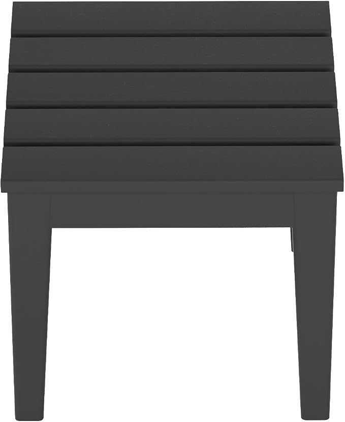 WestinTrends Ashore Outdoor Patio Modern Adirondack Side Table, Gray