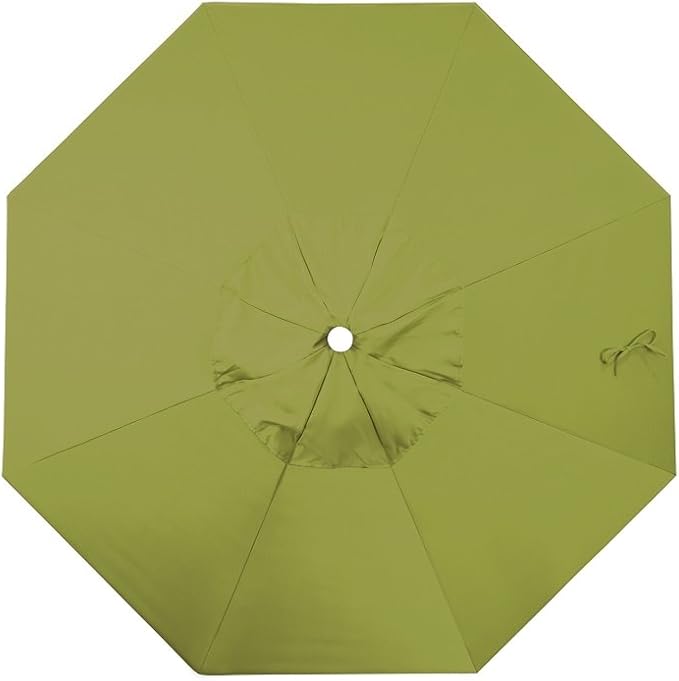 California Umbrella Replacement Canopy Cover in Pacifica Ginkgo Umbrella, 7.5' Round