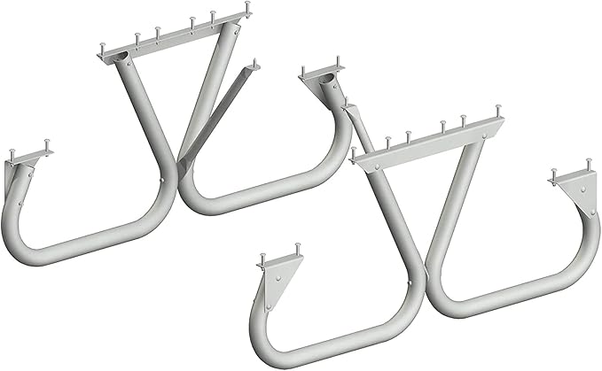 Pilot Rock 6 Pack Outdoor Steel Non Tip Picnic Table Leg Kits for 6' or 8' Planks (Frames Only)