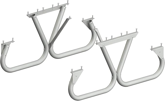 Pilot Rock 4 Pack Outdoor Steel Non Tip Picnic Table Leg Kits for 6' or 8' Planks (Frames Only)