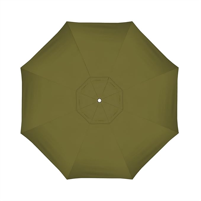 California Umbrella Replacement Canopy Cover in Pacifica Palm Umbrella, 11' Round