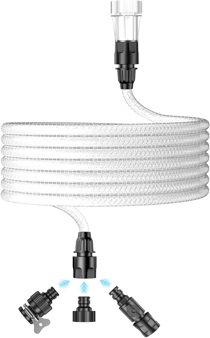 SEESII Quick Connect Water Hose Fittings, 1 PCE Quick Release Adapter Set for Cordless Pressure Washer and Accessories