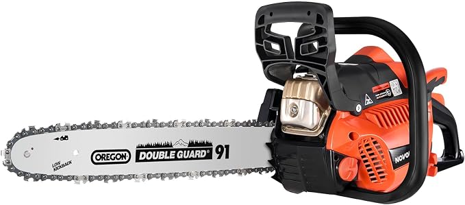 18" Guide Bar & Chain Pitch: 0.325" Low Profile 72 Drive Links Replacement Accessories For Gas Chainsaw Electric Chainsaw .058" Gauge