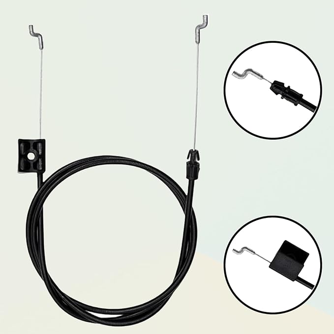 104-8677 Brake Cable, for Toro 20001 20003 20005 20007 20008 20009 20012 20016 20019 Replaces 1048677 290-935 Lawn Mower Brake Cable