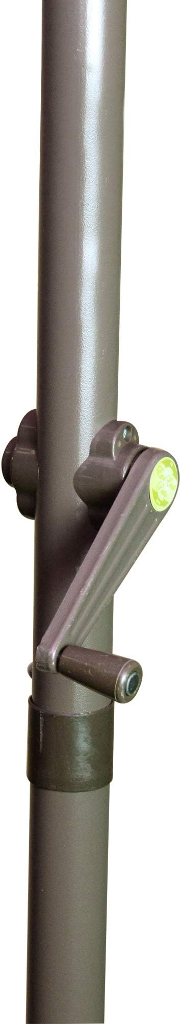Northlight 7.5ft Outdoor Patio Market Umbrella with Hand Crank, Yellow