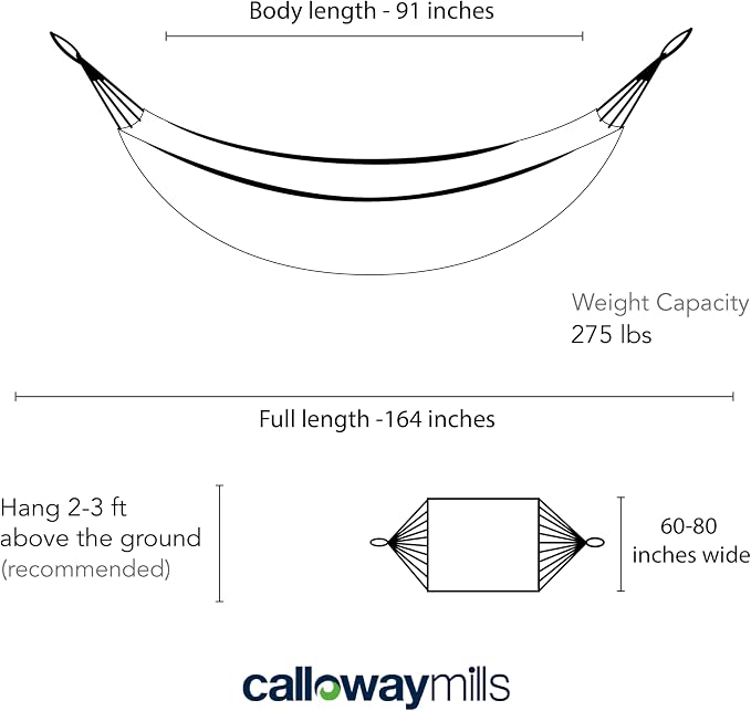 Calloway Mills Ivory Sand Hammock