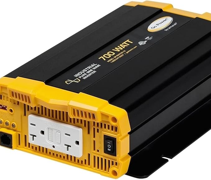 Go Power GP-ISW2000-12 Industrial Pure Sine Wave Inverter - 2000 Watt / 12V