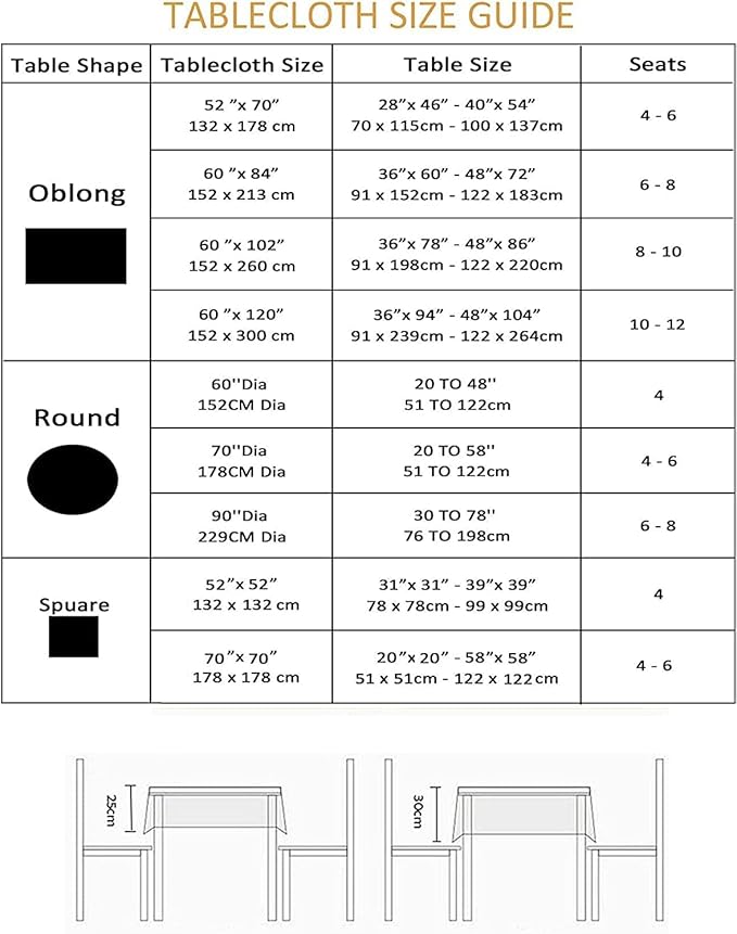 Outdoor Tablecloth Wrinkle-Free Stain Resistant Waterproof Polyester Fabric Table Cover with Zipper Umbrella Hole for Picnic/Party/Dinner/Patio Garden(60×84inch,Zippered,Aqua Blue)