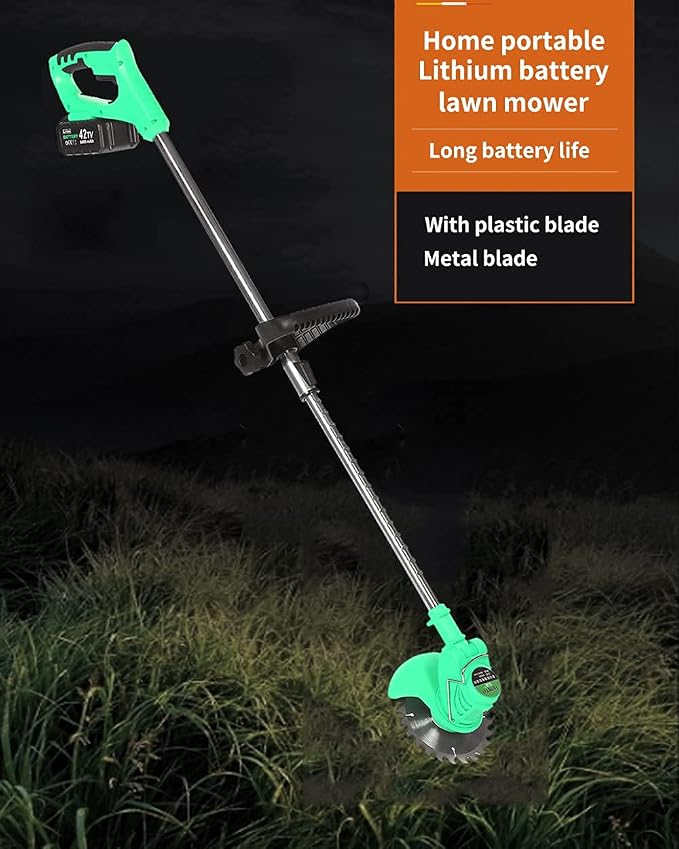 Lawn Mower Electric Lawn Mower 24 V Corded Brush Cutter to Remove Weeds from Trees and Flower beds Grass Cutting Machine for Agricultural Land Lawn