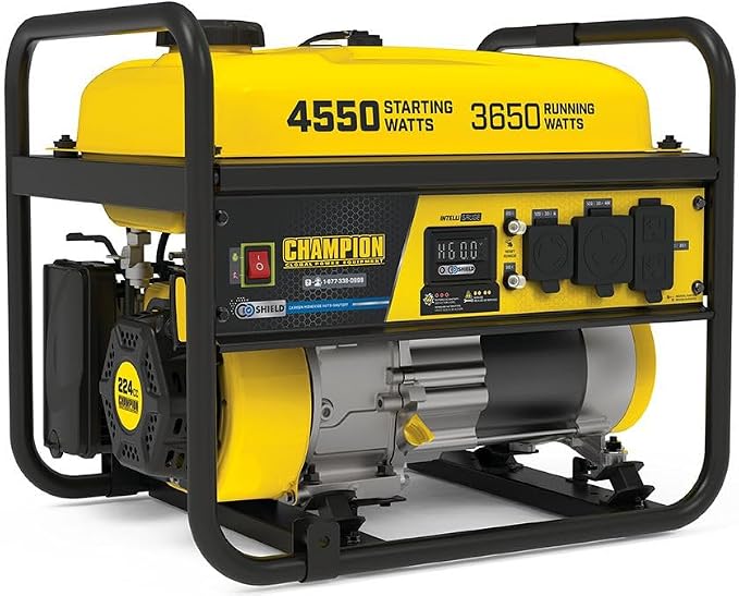 Champion 3650-Watt RV-Ready Portable Generator with CO Shield