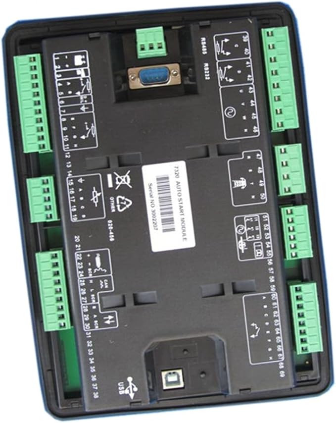 Geofrey Auto Controller DSE7320 Compatible with DEEP SEA Generator Auto Start Control Module DSE 7320 AMF ATS Generator Control Module