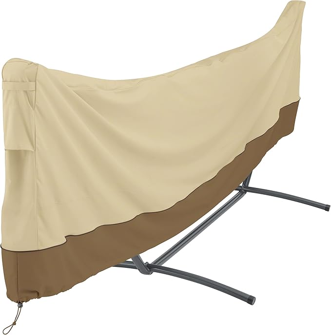 Classic Accessories Veranda Water-Resistant 15 Foot Standard Brazilian Hammock and Stand Cover