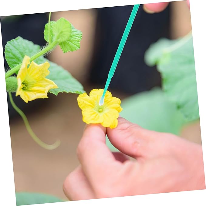 Vegetable Pollinator Tool 3.74In Hand Pollination Stick for Garden Flowers Fruits Efficient Plant Pollination Outdoor Farming