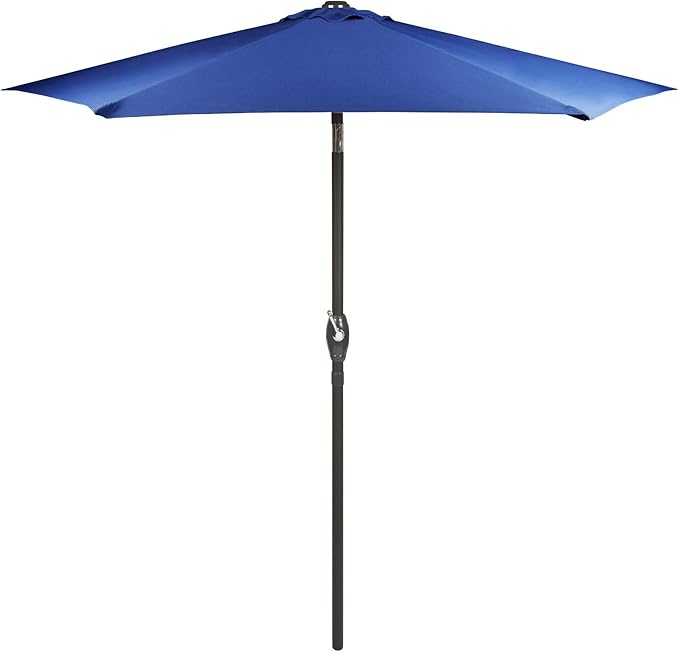 Nantucket Home 7.5 Foot Crank and Tilt Market Umbrella