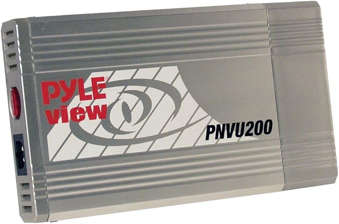 Pyle Premium Power Inverter, Cigarette Lighter Power Supply, Car Plug in, DCAC Converter, Compact Power Inverter, Overload Protection, Cooling Fan, 160 Watts (PNVU200)