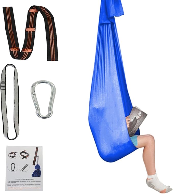 Shakven Extra Sturdy Sensory Swing for Kids | Super Cuddle Indoor Swing,Ther apy Swing Hammock for Child & Adult with Au tism, ADHD, Aspergers, Sensory Integration