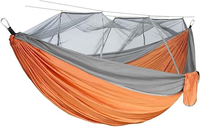 Double Mosquito Net Hammock Outdoor Camping(DFKE-002)