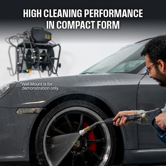Active 2.0 Electric Pressure Washer (Full Kit) – 2.0 GPM high Pressure Washer for DIY at Home car wash, Detailing and Other Cleaning transformations with 1800 Peak PSI